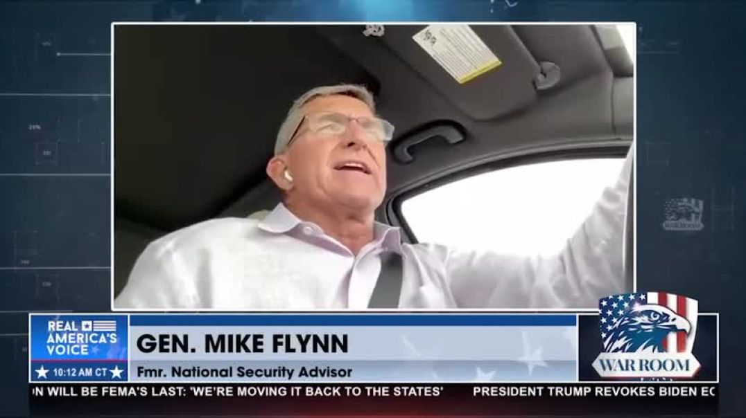 General Flynn: “This war is going to go on in the Middle East for at least another two weeks. You’re going to see a level of devastation that we have not seen probably since WWII. This is regime chang