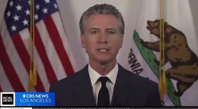 This is the most California “major address” ever. California is such a third world hell hole already they can’t get a working mic to share the audio feed with the networks. 😂😂