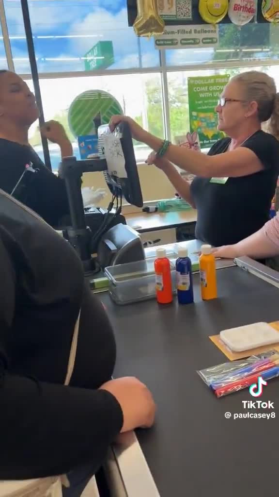 I’m with the cashier on this one