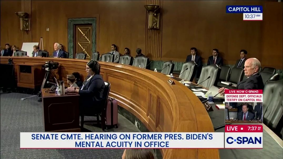 Democrat Senators refused to show up for a hearing on the cover-up of Joe Biden's mental decline.