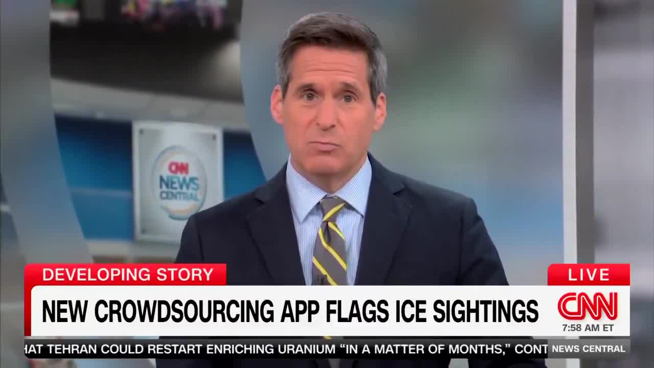 CNN is promoting an app to help illegal aliens evade ICE.