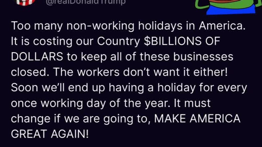 Uh ohhhh…  It sounds like some Federal Holidays are on the chopping block.