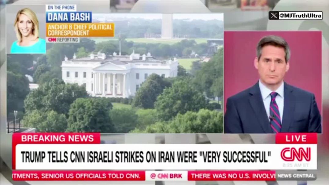 President Trump stated to Dana Bash that Every single Iranian Official he was working with are now ALL DEAD “the hardliners”…