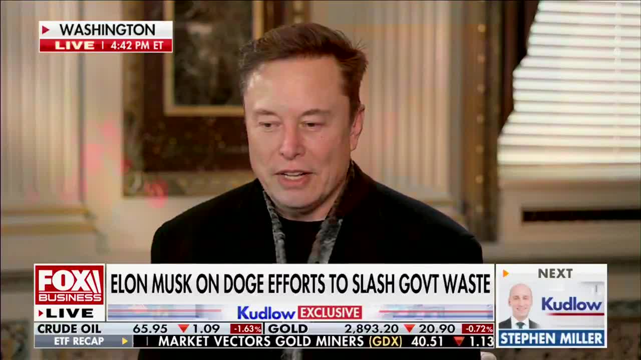 “That I think was the real wakeup call for me was seeing that the interest payments on the National Debt exceeded the Defense Department budget.. I just don't want America to go bankrupt”