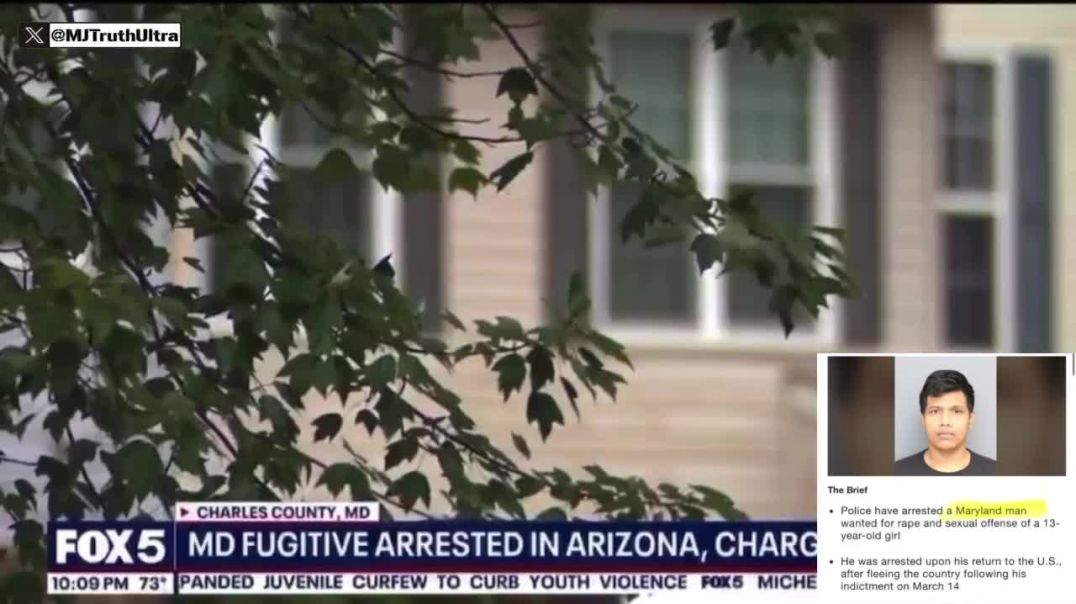 Another “Maryland Man” Illegal Alien Raped a Child, Now Arrested  Illegal alien Franklin Argueta-Marquez, 28, raped a 13-year-old girl who he connected with over direct messaging on a social media app