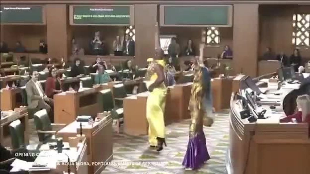 MeanwhileтАж LetтАЩs check in on the Oregon House of Representatives. Whoa,.. Nevermind. What the..