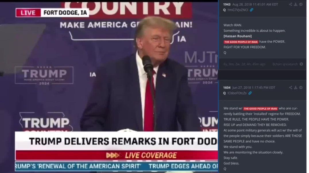 When it comes to matters of war, especially with Donald Trump, this story he told about Iran blew my mind — we shouldn’t always believe what the Tell-a-Vision tells us