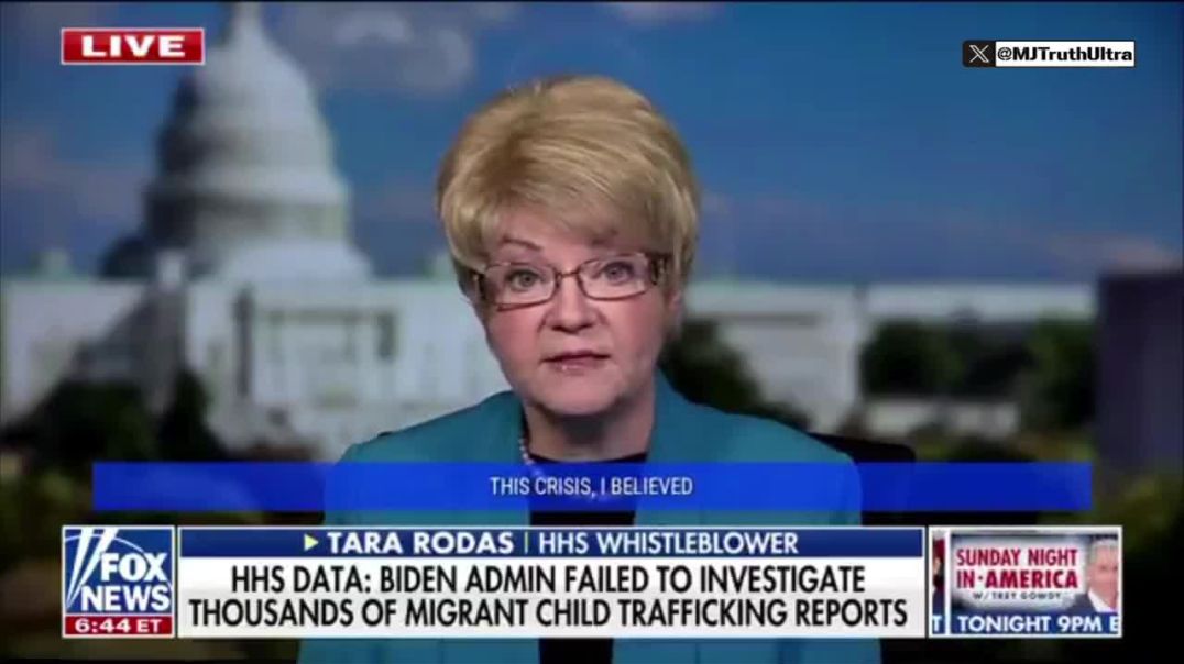 Tara Rodas: Where are all the Missing Children?  I had no idea that we were sending children to criminals to be sex trafficked, and to members of transnational criminal organizations.