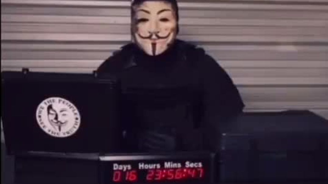 I take all these Truthers with a grain of salt…  A NEW ANONYMOUS VIDEO EMERGES PREPARING AMERICA FOR AN INCOMING FALSE FLAG - IT'S WISE TO TAKE ALL THE THREATS AS CREDIBLE AT THIS TIME FOLKS