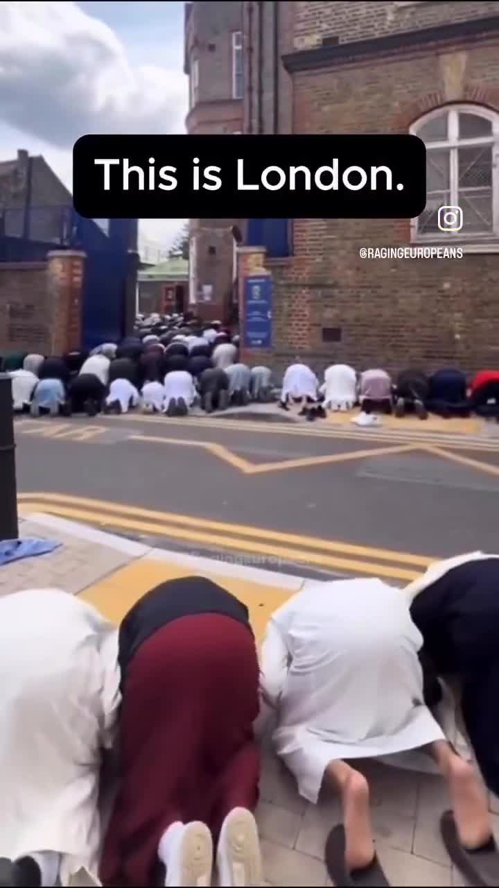 This is London?   Looks more like a foreign capital than the heart of Britain.
