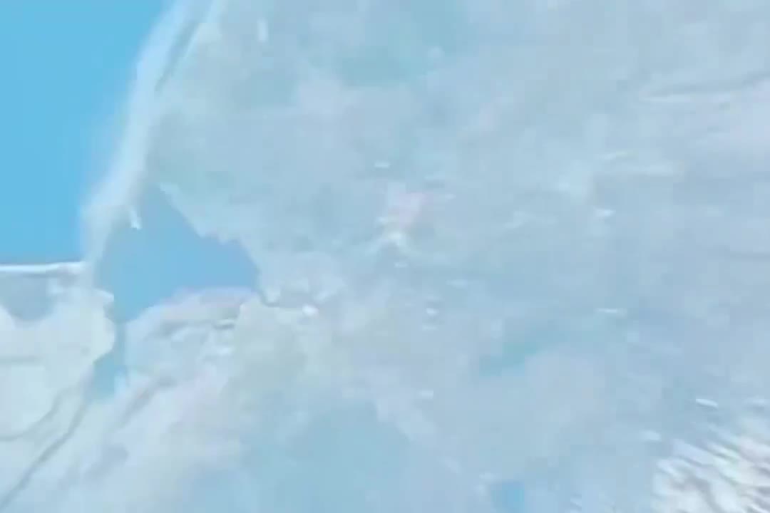 Twin Towers seen by an astronaut from the International Space Station