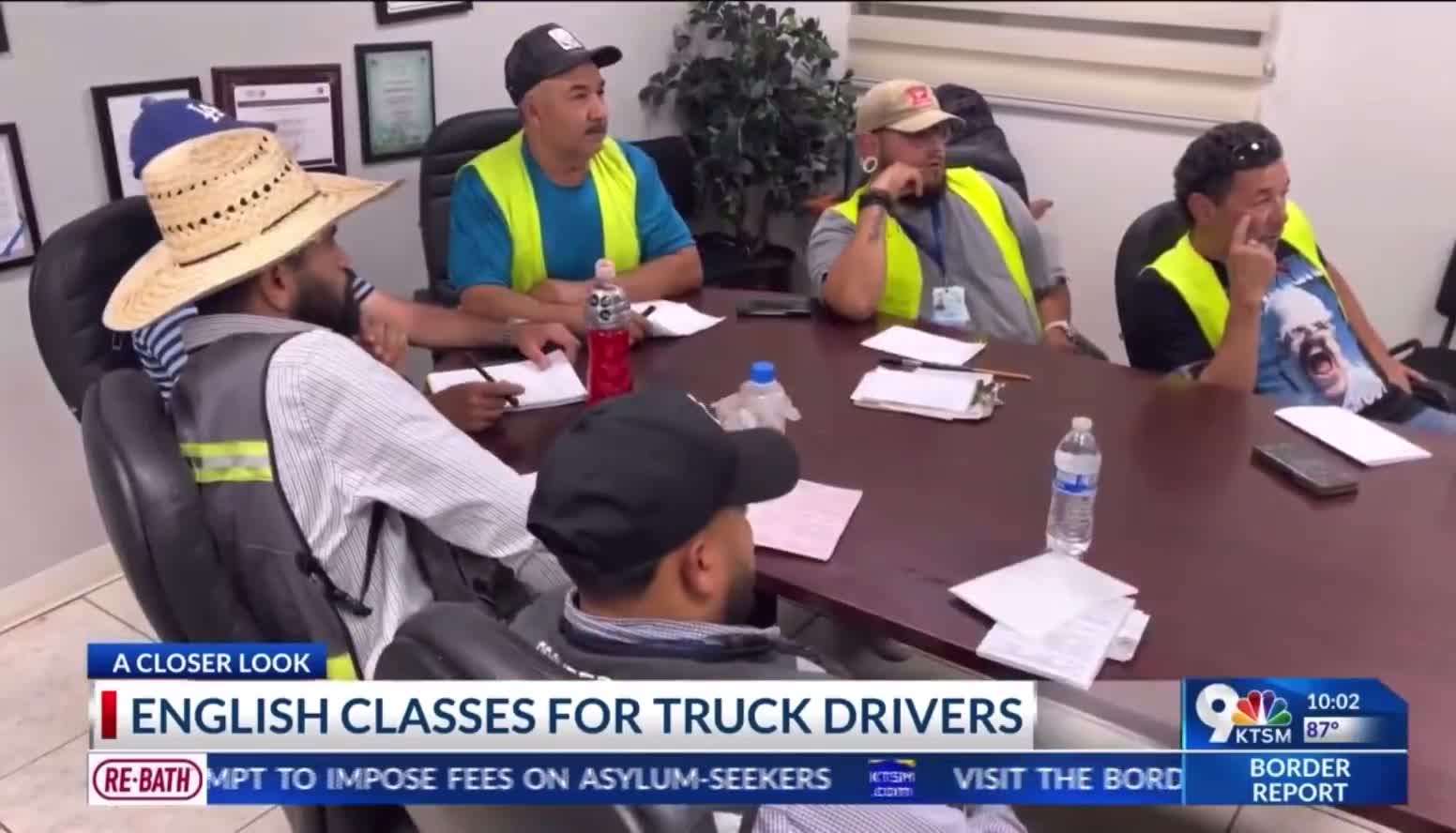 Truck drivers are upset that they now have to learn English due to Trump's executive order.   How is this controversial?