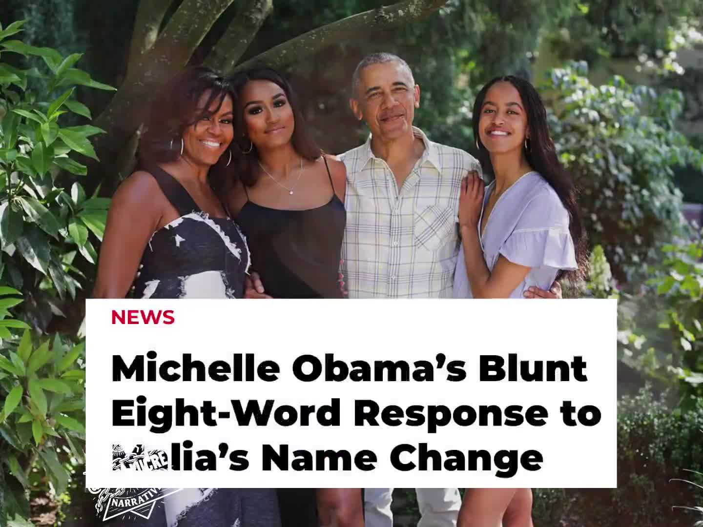 Why would Barack & Big Mike’s children wish to distance themselves from The Obama’s?