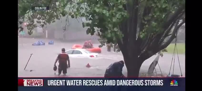 🇺🇸STORMS, FLOODS, & FUNNEL CLOUDS: MIDWEST GETS SLAMMED  Imagine sitting in your car and realizing the road is now a river.  That was reality Tuesday in Wichita Kansas where storms...