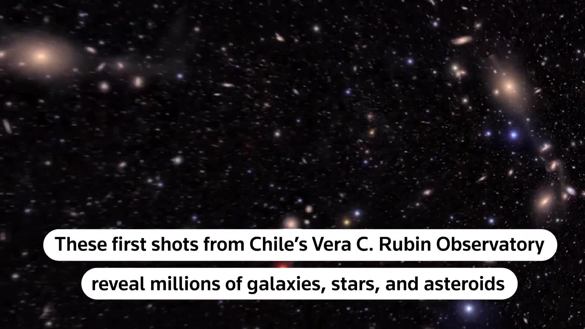 🇨🇱FIRST LIGHT: VERA RUBIN TELESCOPE UNVEILS UNIVERSE LIKE NEVER BEFORE  Chile’s Vera C. Rubin Observatory has released its first images, capturing breathtaking views of gas clouds 9,...