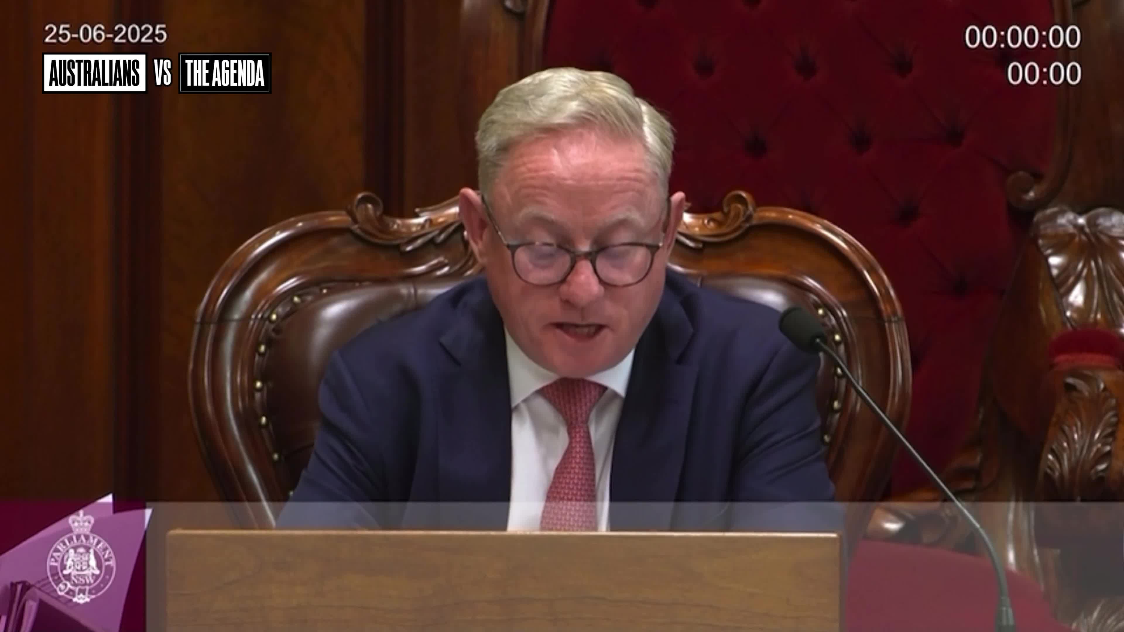 NSW Legislative Council President Ben Franklin told Parliament he intended to act on legal advice to pursue arrest warrants but acknowledged the staffers have now chosen to appear at the inq...
