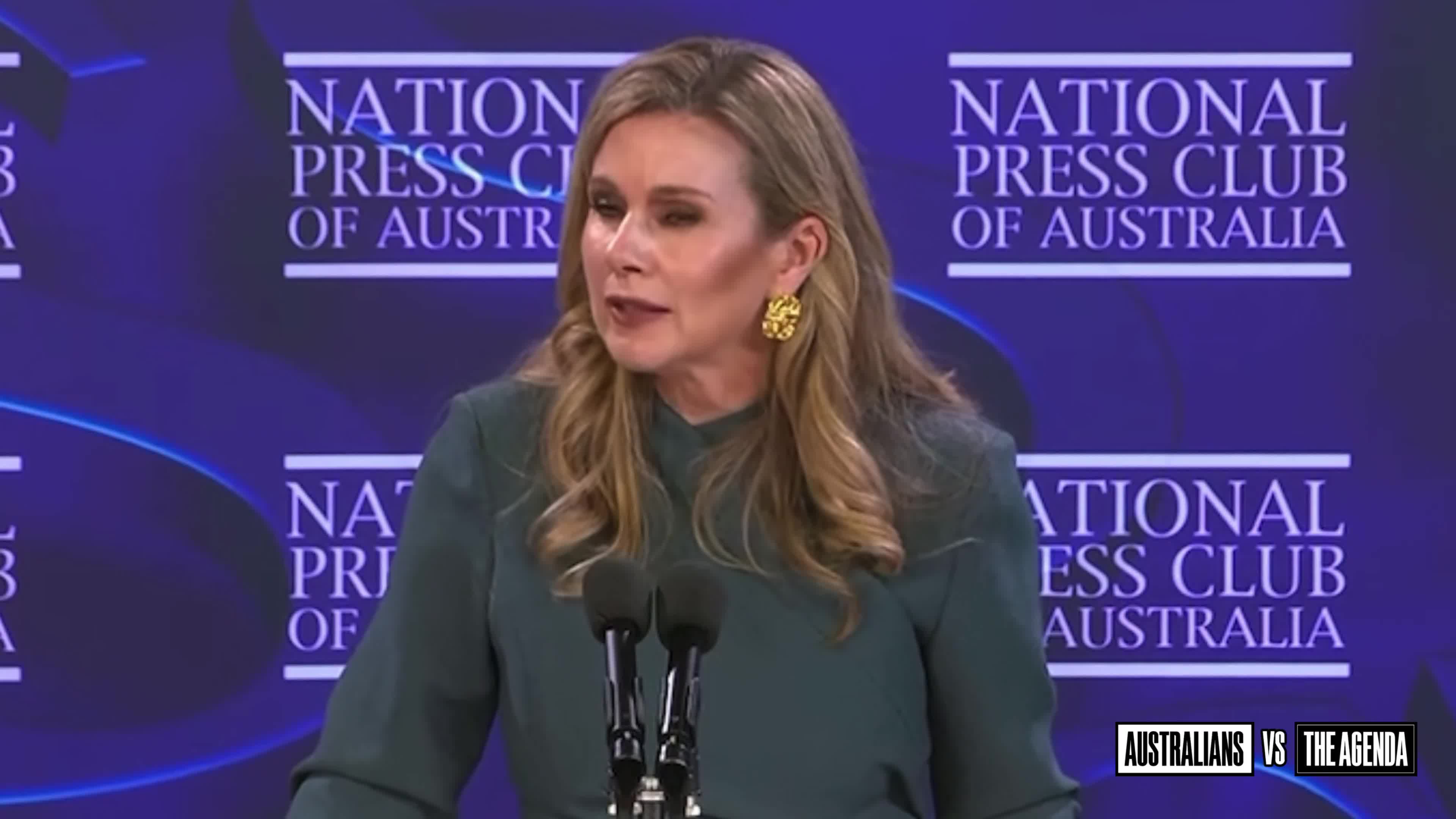eSafety Commissioner Julie Inman Grant claims her role is to protect Australians’ free speech.  She also says she’s not concerned about Trump’s new policy to ban foreigners from the U....