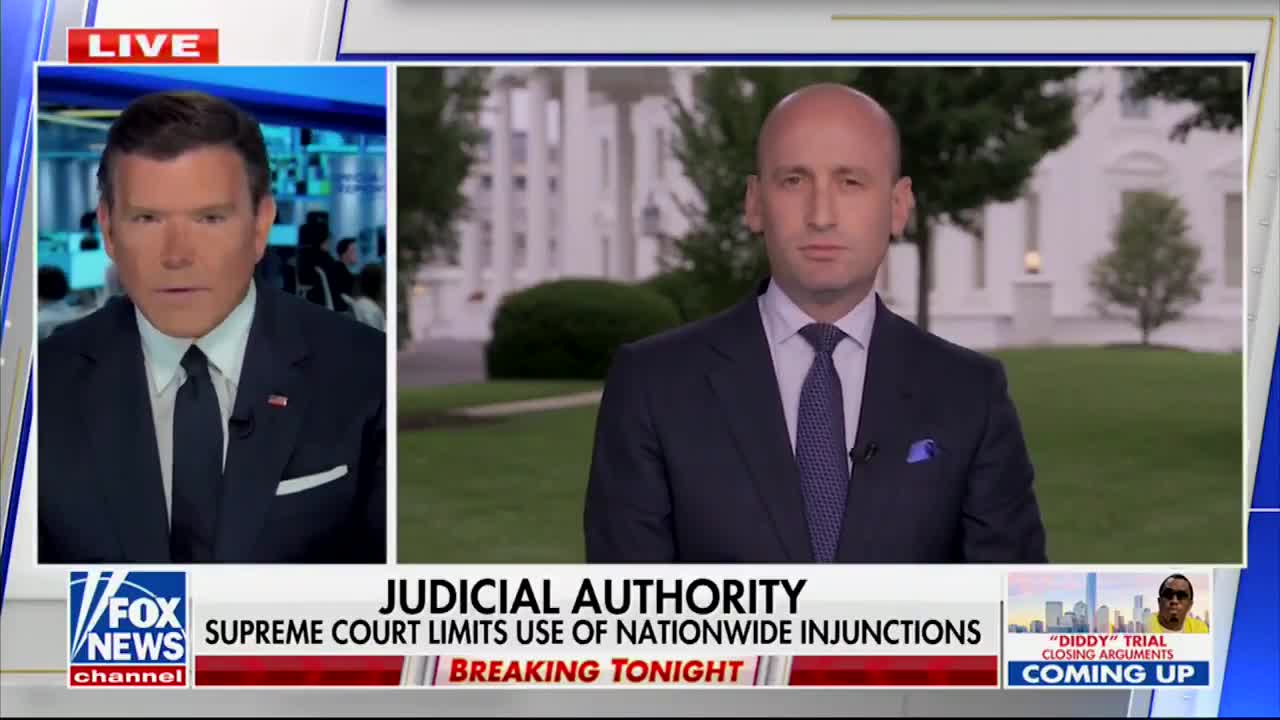 Stephen Miller just cooked Chuck Schumer, judicial tyranny, and the blatantly unconstitutional birthright citizenship for illegals in under 3 minutes 🔥🔥  WATCH.