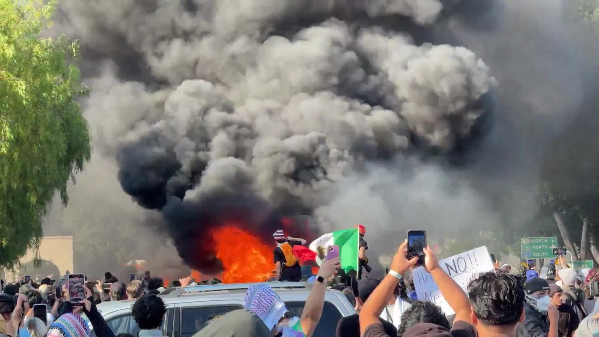 Gavin Newscum was sipping wine at a luxury wine tasting event while rioters were setting Los Angeles on fire, burning police cars, and looting businesses.  Can you think of anything more ton...