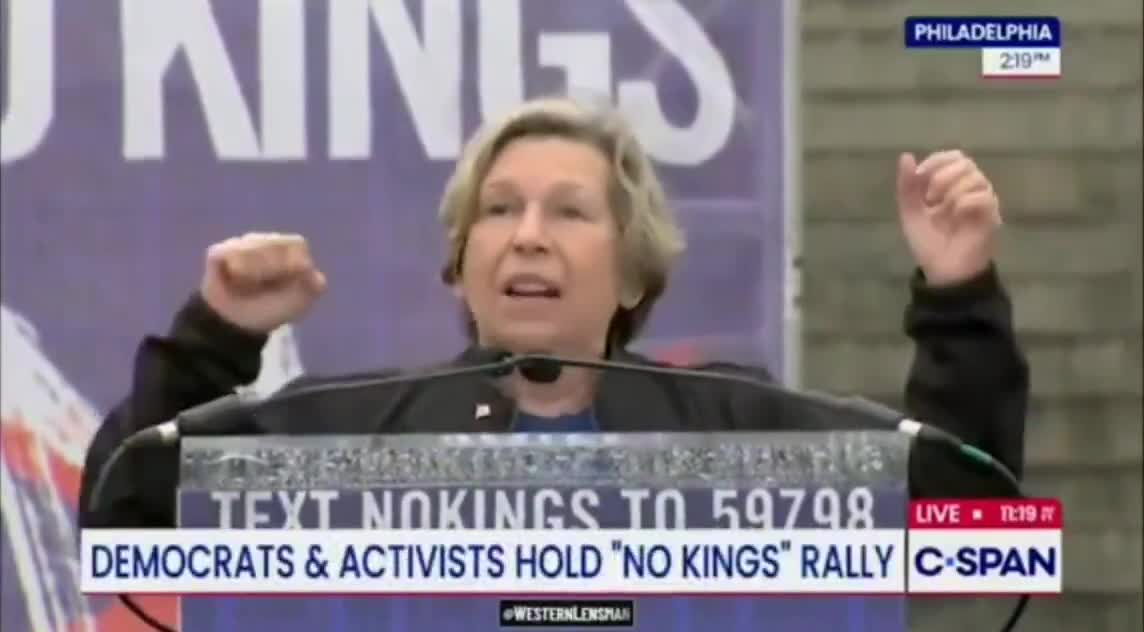 Randi Weingarten is once again on stage bouncing around, flailing her arms, and screeching like a lunatic.  Another ad for homeschooling!