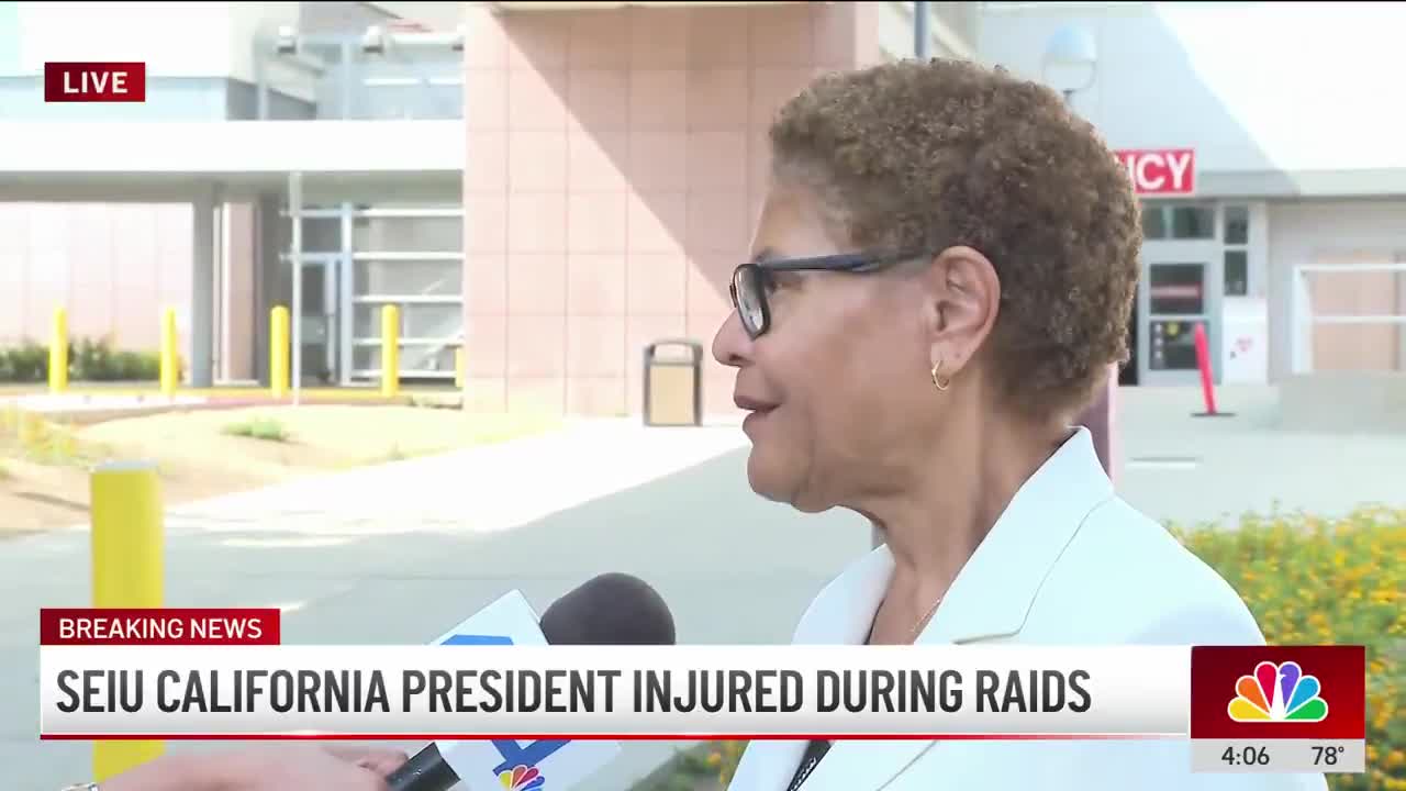 LA Mayor Karen Bass promises to protect illegals in her city.  Obstructing or impeding ICE operations is a crime.
