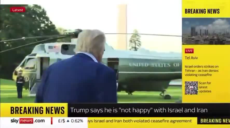 “We’re just apologise for that language used by President Donald Trump” 🤣