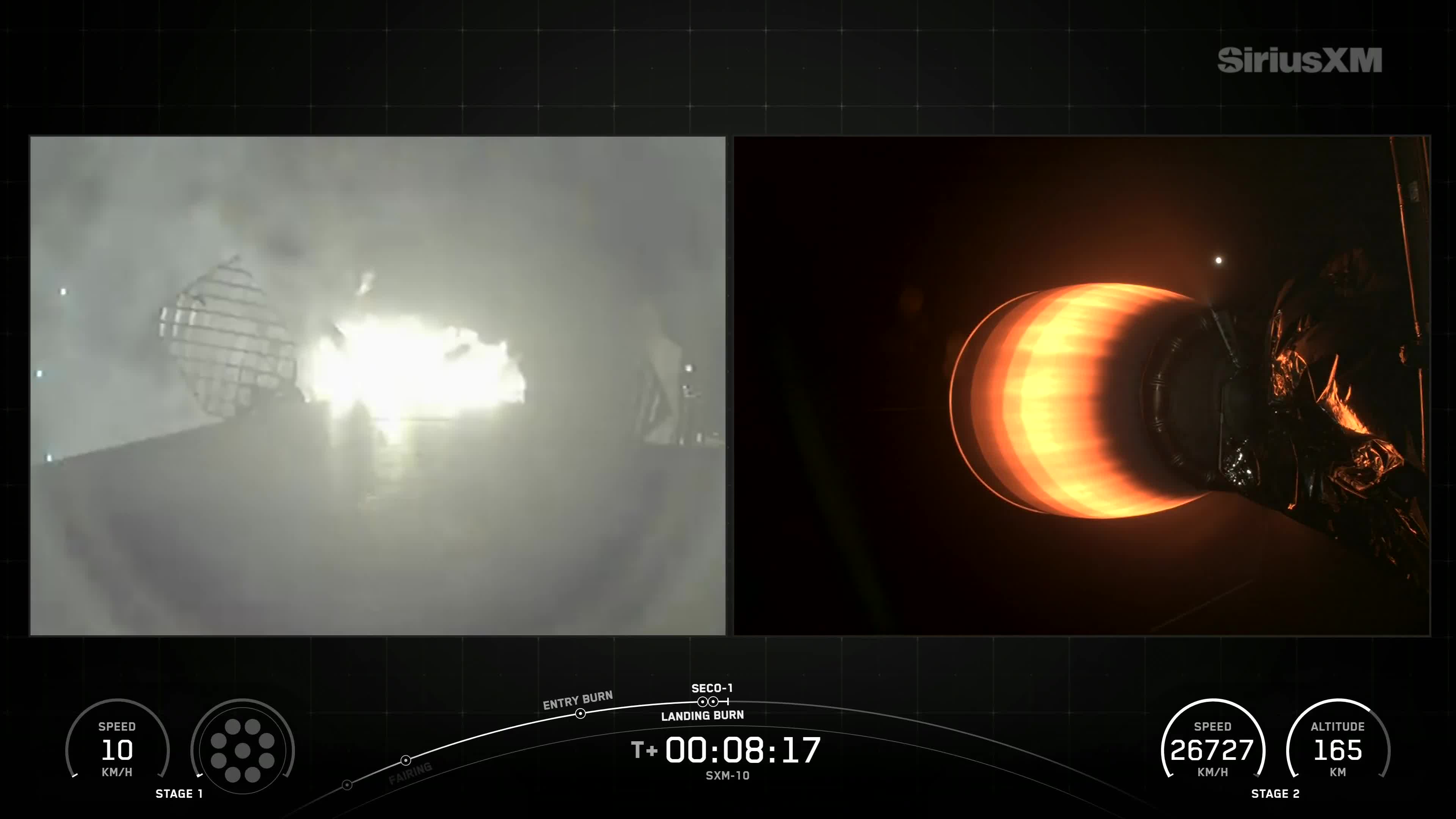 Falcon 9’s first stage has landed on the A Shortfall of Gravitas droneship