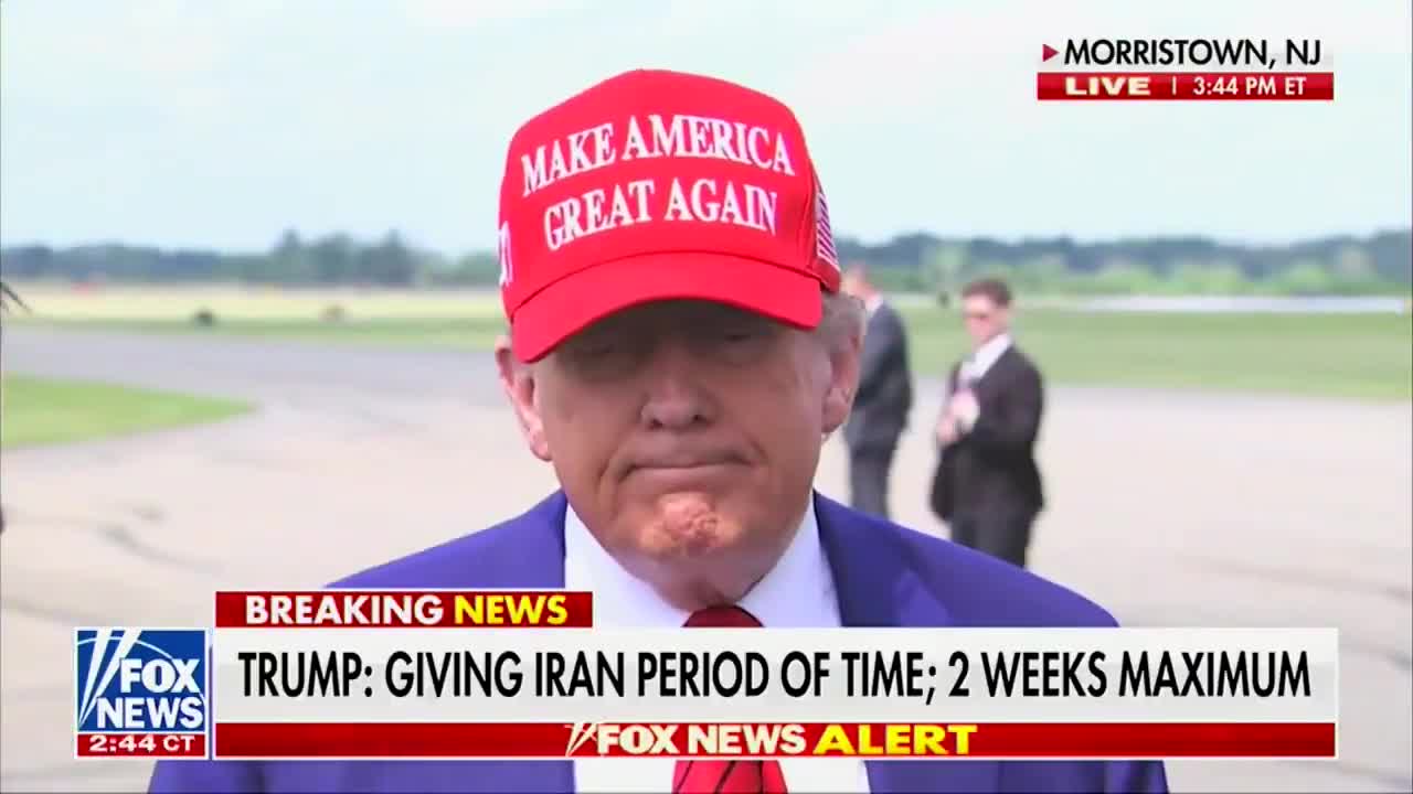 President Trump on Israel’s ability to destroy Iran's Fordow nuclear site:  “They really have a very limited capacity. They can break through a little section, but they can’t go down v...