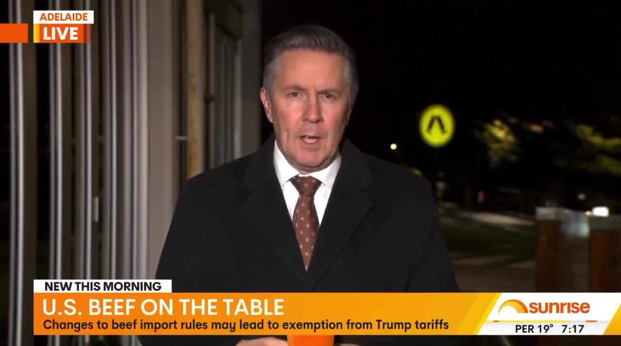 Health Minister Mark Butler has defended the government's approach to American beef   Butler: “This is U.S. beef that’s raised in Canada or Mexico, not cattle raised in the U.S. itself b...