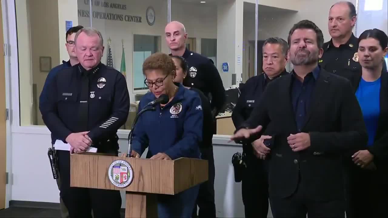 Mayor Karen Bass is imposing a curfew on Los Angeles to manage the out of control peacefulness.