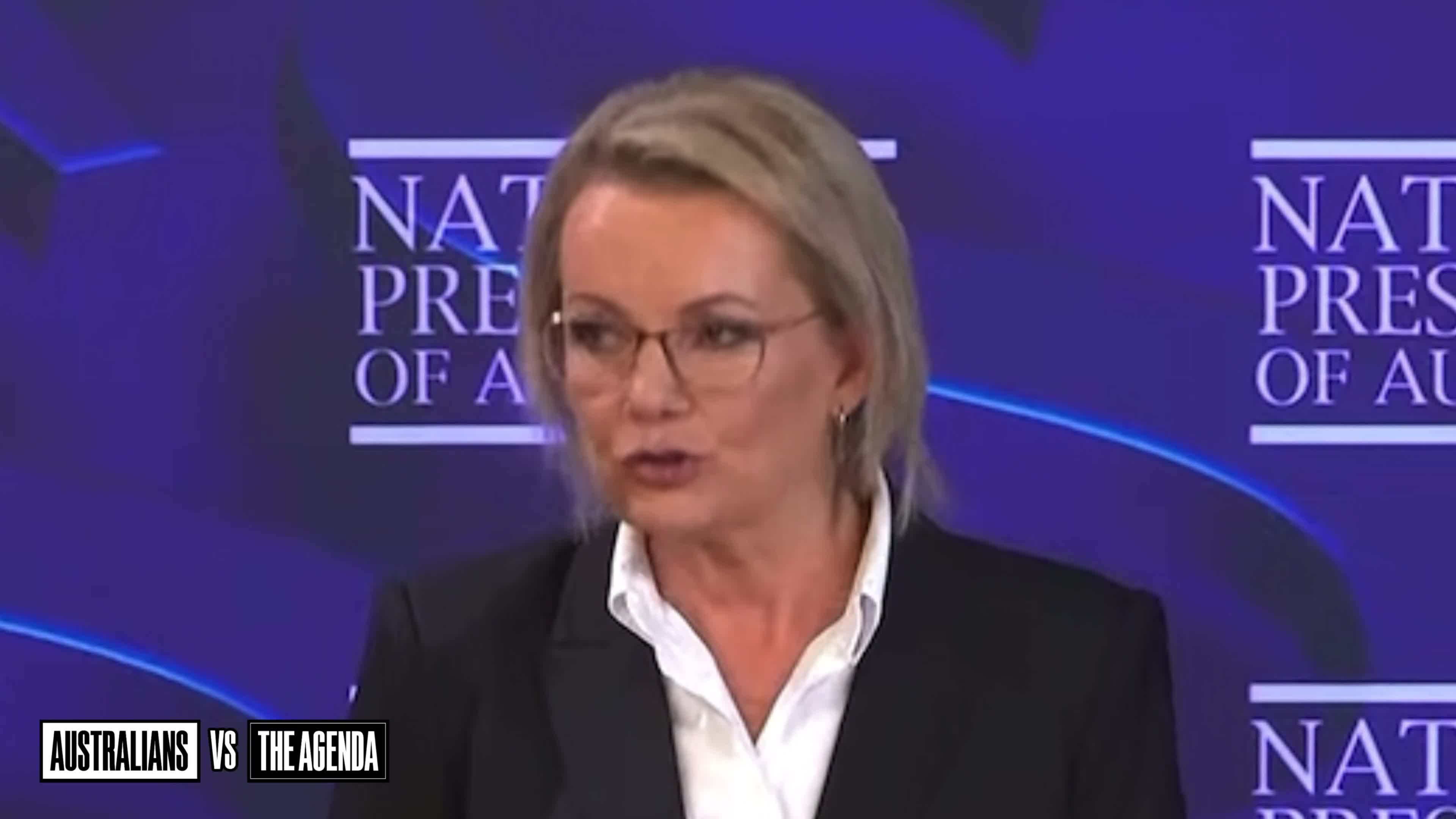 Opposition Leader Sussan Ley said “parents need government” to protect their children from the dangers of social media — moments after opening her speech by saying the Liberal Party is...