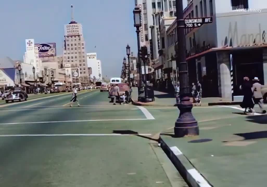 Los Angeles in 1951 — before mass migration.