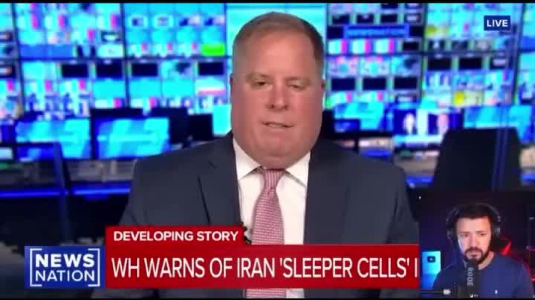 Sleeper cells in the U.S. 🤔.  ~T edit: "Iranian Sleeper Cells".  My ass. There are Iranians here, but the REAL sleeper cells are are [cia/mossad]. This is what the TV will be playing for the