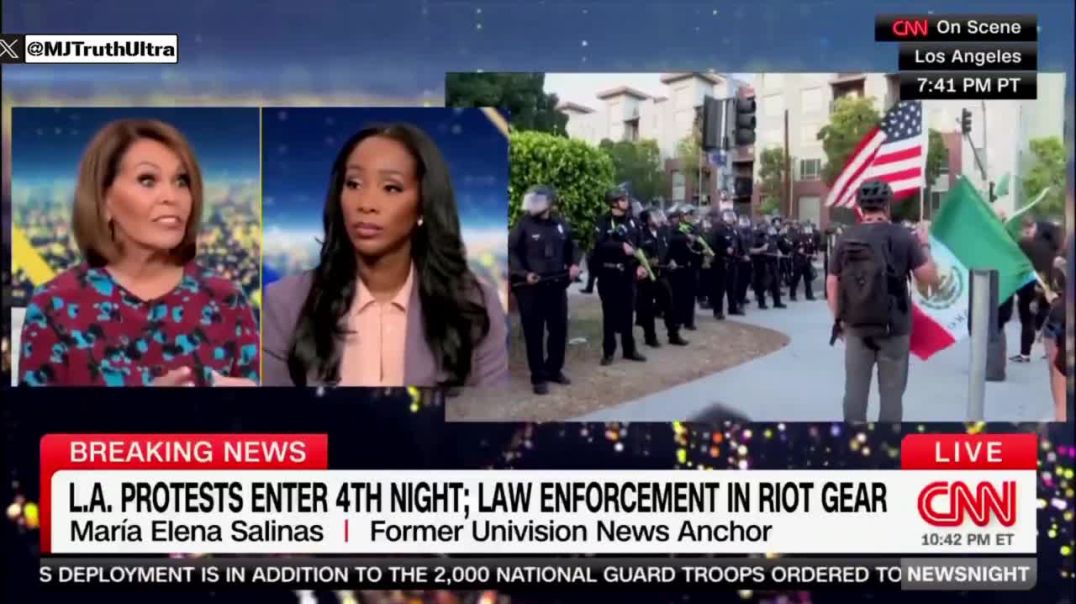 LA Riots, Justified by CNN  Well… you know, California was once part of Mexico.. it’s personal for illegal aliens.