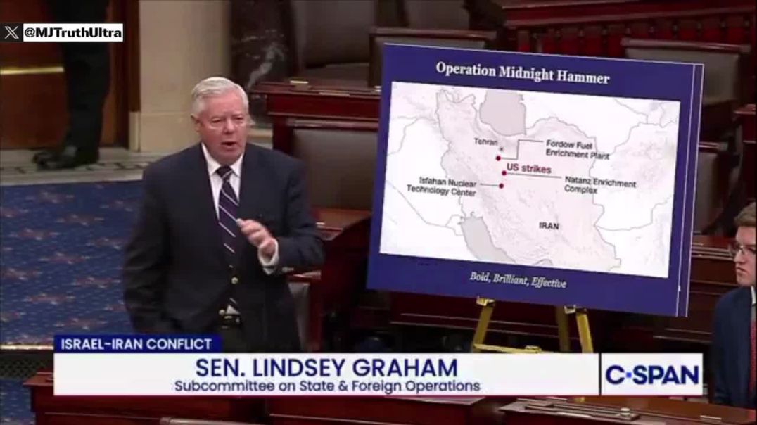 You can always count on Lindsey Graham to sour the moment…