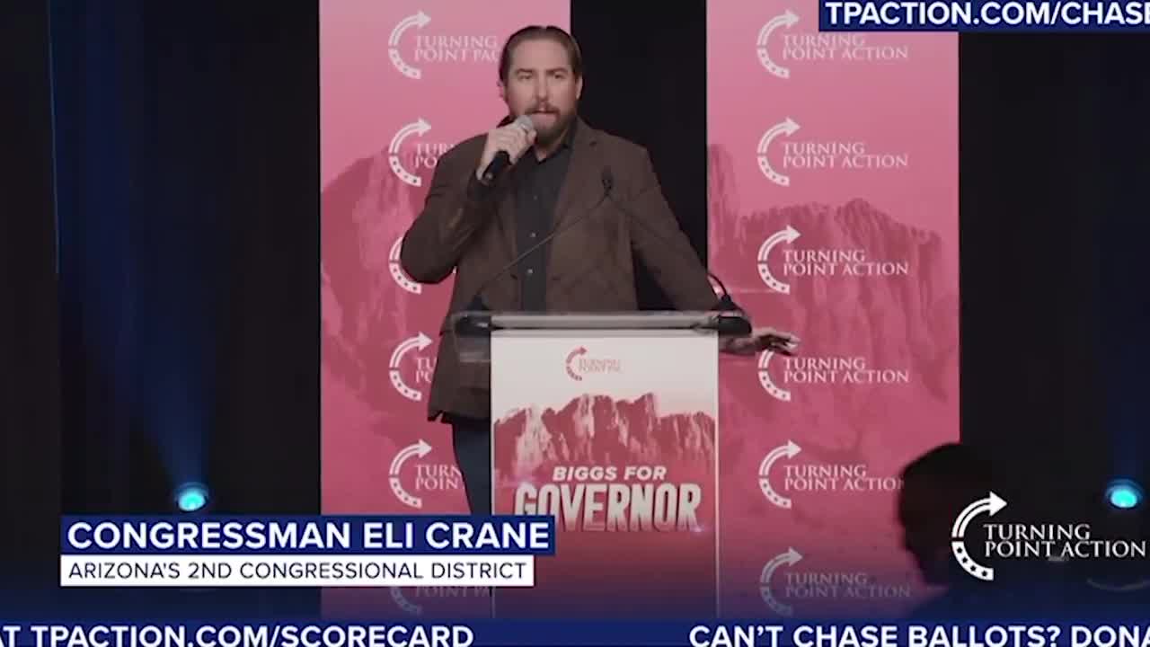 Congressman Eli Crane on Andy Biggs:   “I don’t think there’s anybody that is an elected official that is more prepared to do this job, that has the experience to do this job, in the e...