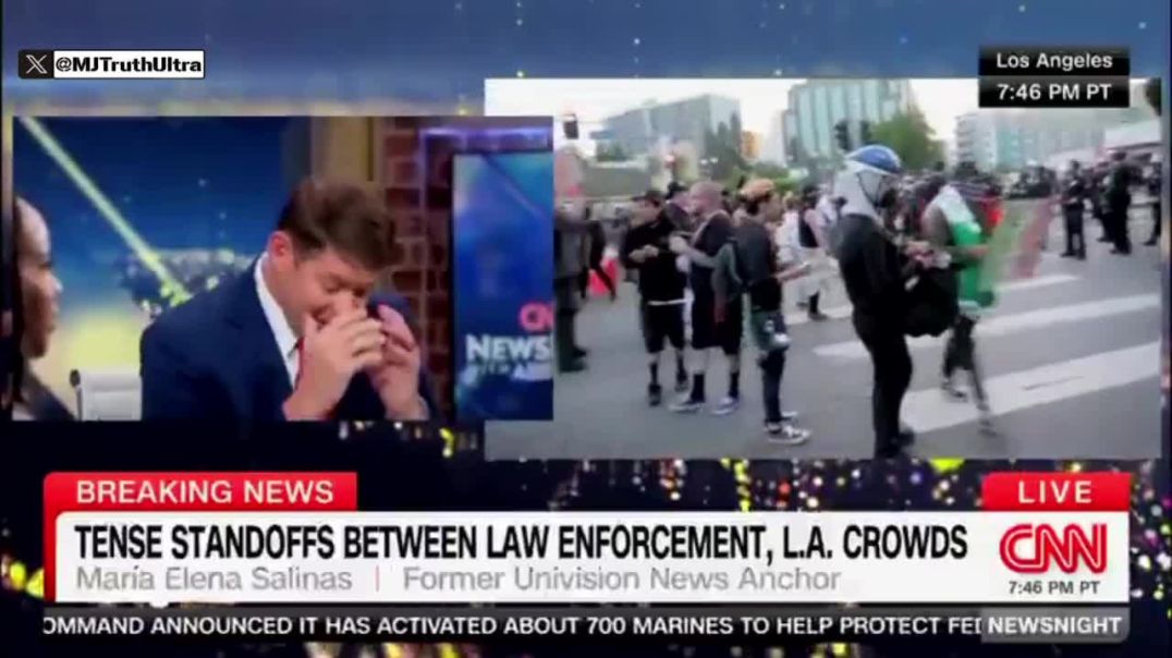 Who’s writing the script at CNN? 🤣  Coming into the United States illegally, is not Illegal, it is not a Crime. It’s just a misdemeanor, just like DUI. 🤦🏼‍♀️