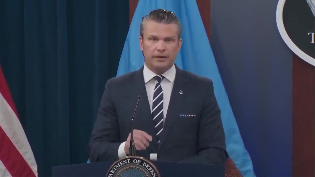 Defense Secretary Pete Hegseth: “As President Trump has stated, the United States does not seek war, but let me be clear: we will act swiftly and decisively when our people, our partners, ...