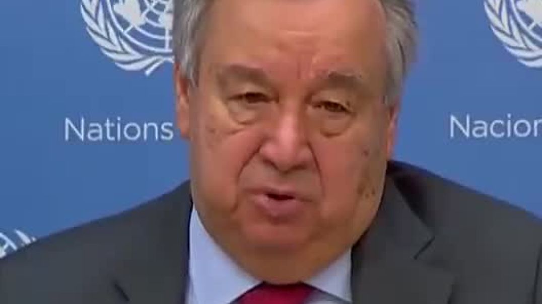 Elon Musk calls for the United States to DEFUND the UN…  This is in reaction to a resurfaced video of the UN chief António Guterres declaring war on social media platforms spreading too much truth the