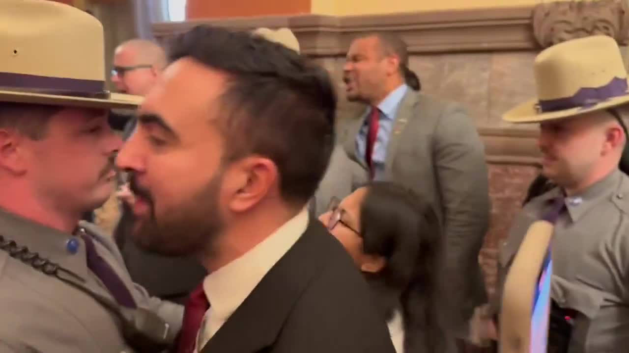 This is “Democratic Socialist” Zohran Mamdani who leads the New York City Mayoral Primary race after the first round.