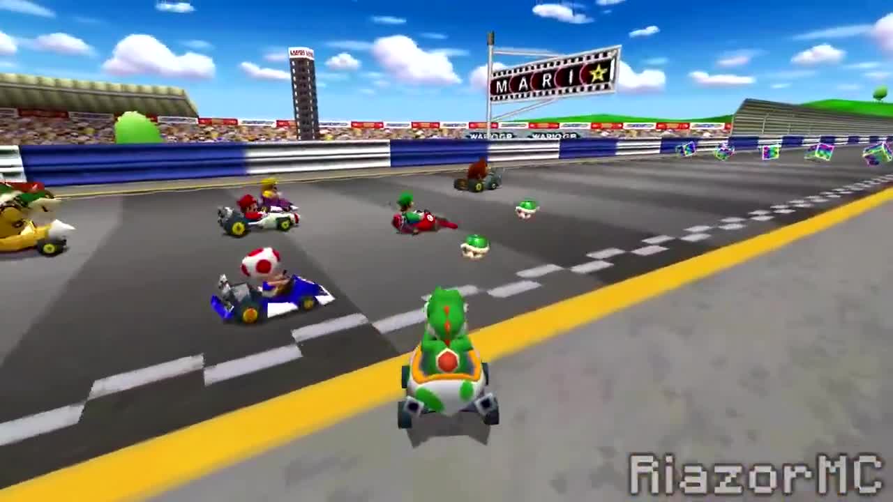 This the most devious shit I've ever seen in mario kart