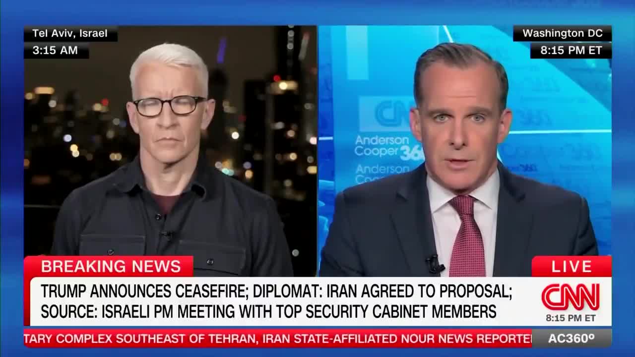 Former Biden Nantional Security Council Coordinator for the Middle East, Brett McGurk on CNN:   