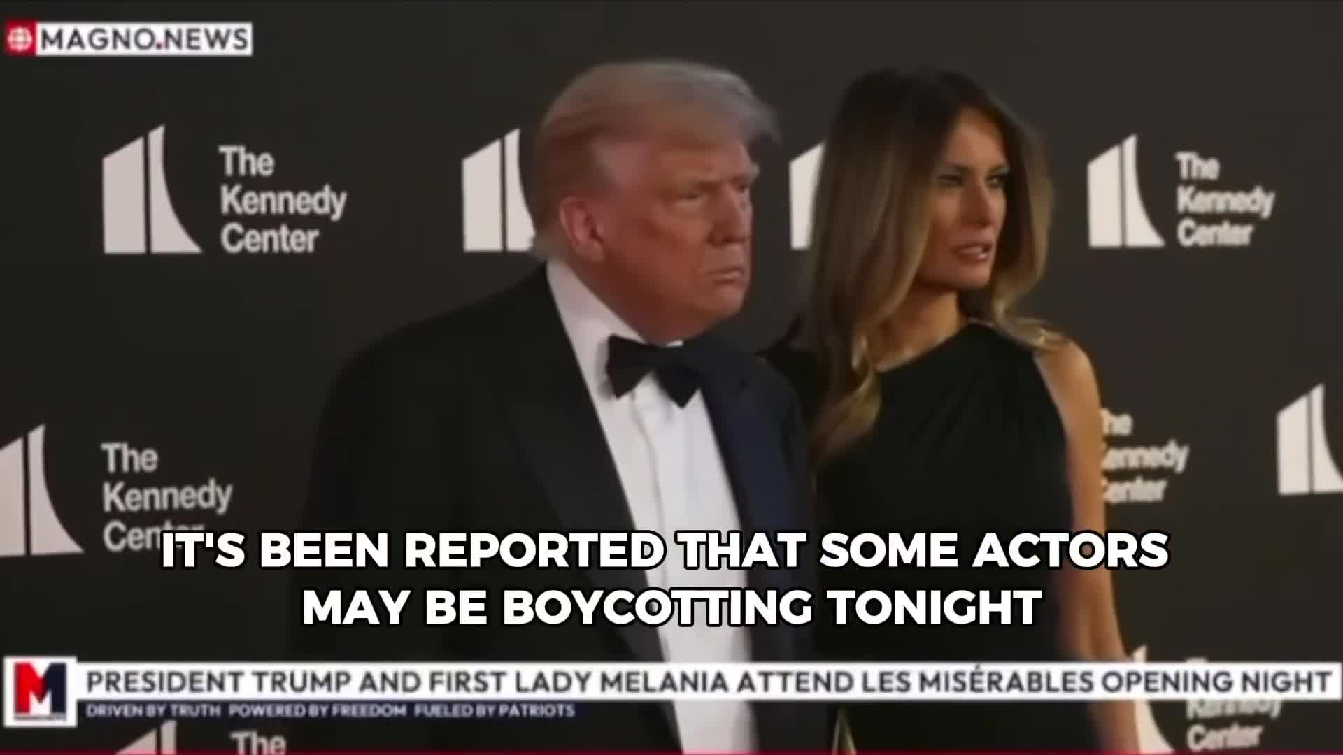 Reporter: It’s been reported some actors are boycotting tonight   Trump: I couldn’t care less