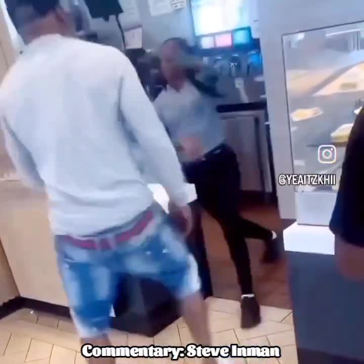 Should have kept her hands to herself.