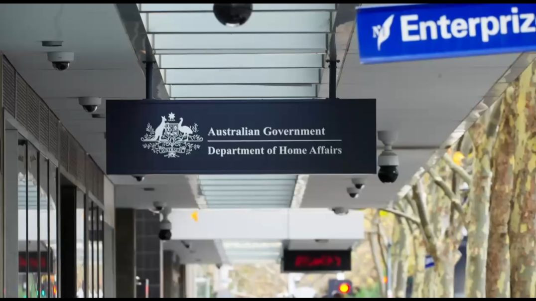 Nationalist activist Joel Davis made a speech during a National Socialist Network protest against African crime at the Department of Home Affairs building in Melbourne today demanding the deportation 