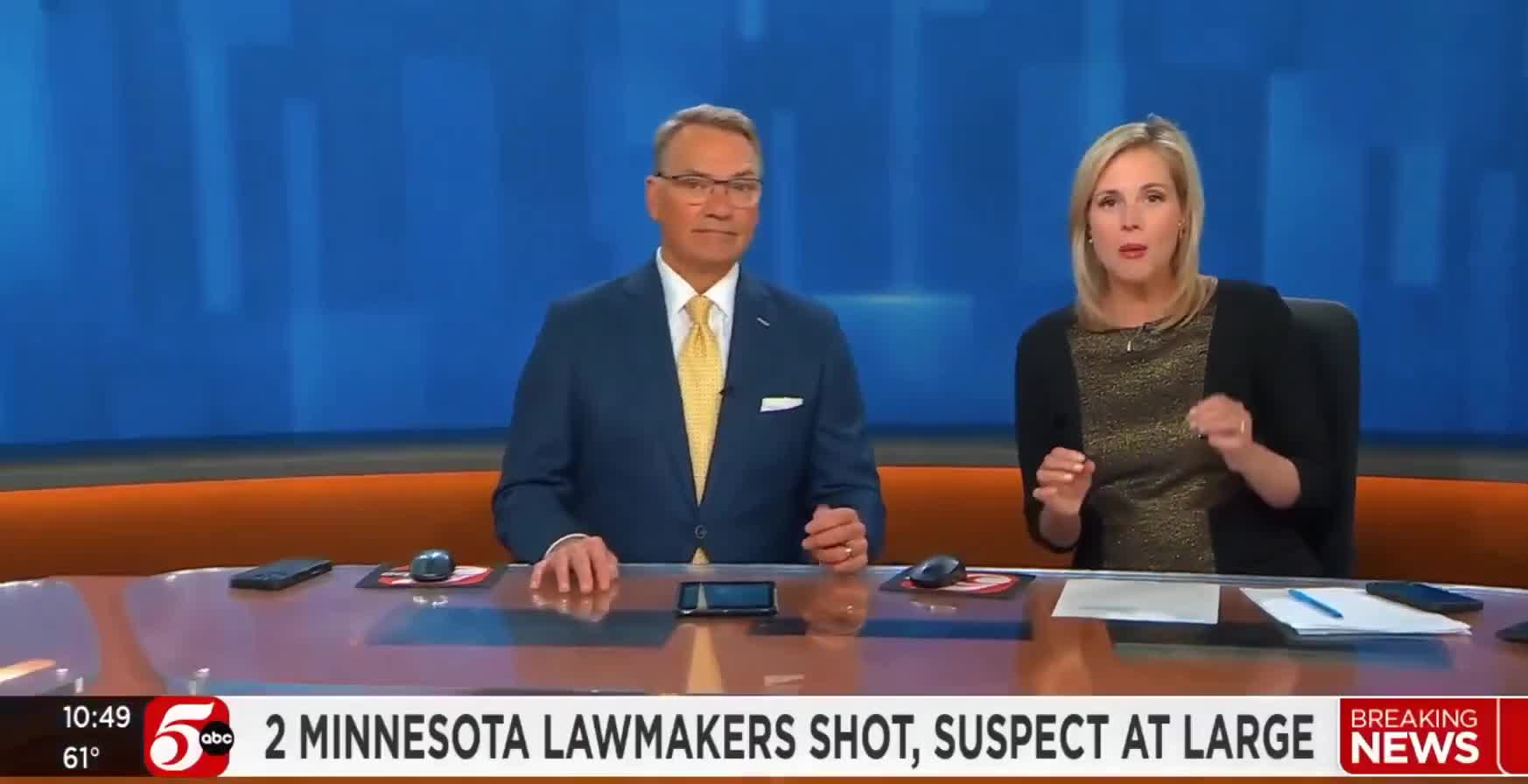 Political Violence: Assassin suspects wife was questioned after a traffic stop, which police say yielded a weapon, ammunition, cash, and passports.