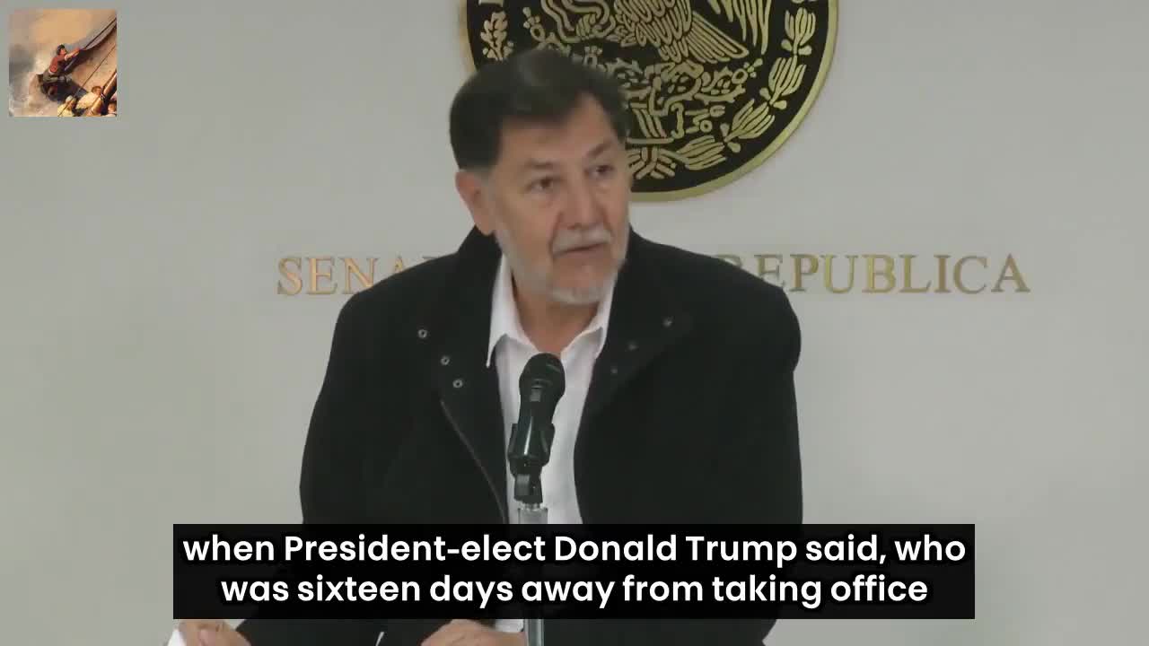 The narco terrorist controlled, Mexican government is now publicly promoting a plan to annex the southwest of United States.  President of the Mexican Senate (TODAY):   \