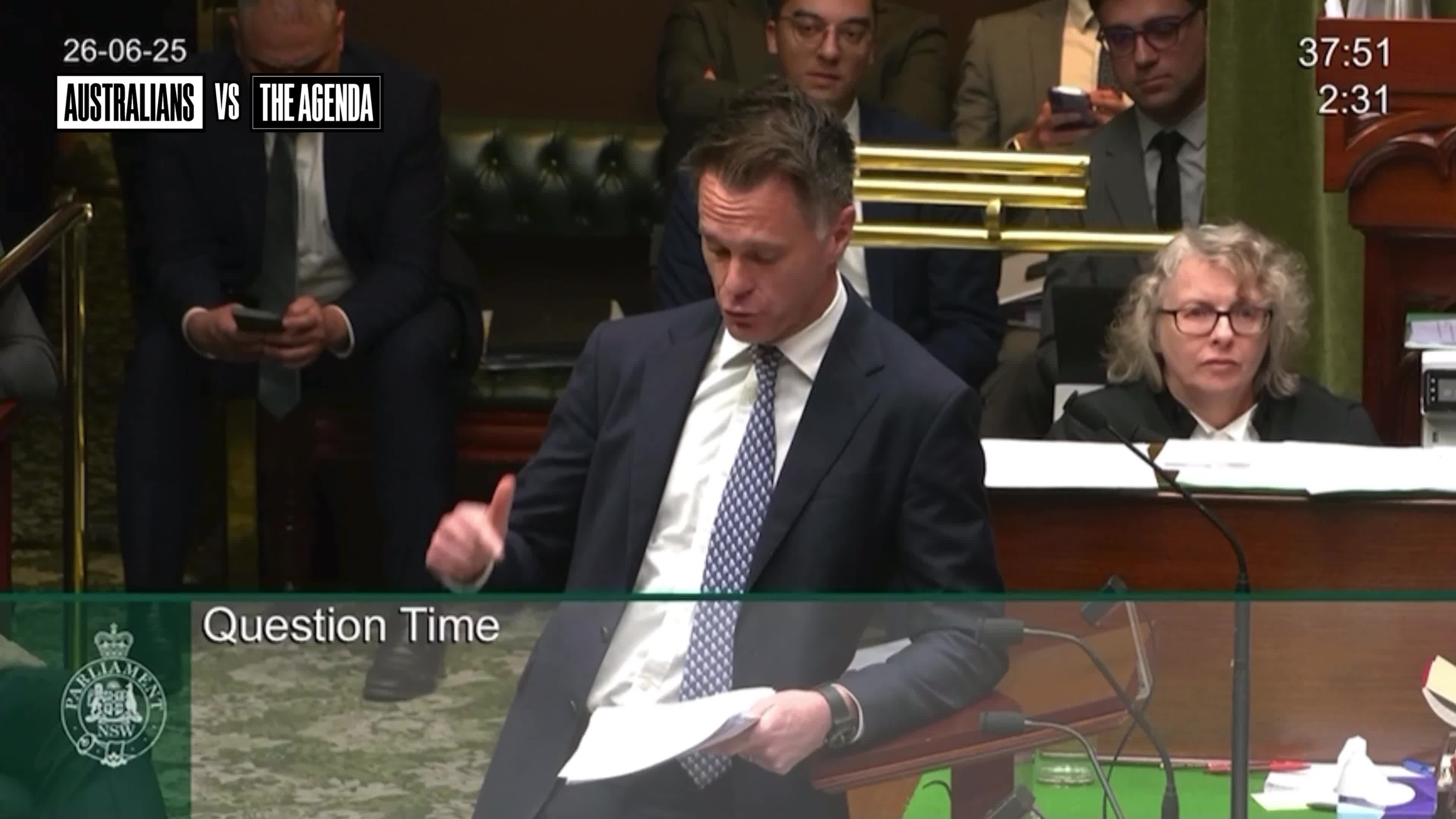 NSW Premier Chris Minns has gone on an unhinged rant in Parliament, lashing out at Mark Latham for opposing hate speech laws introduced after the Dural caravan hoax.  Latham accused Minns of...