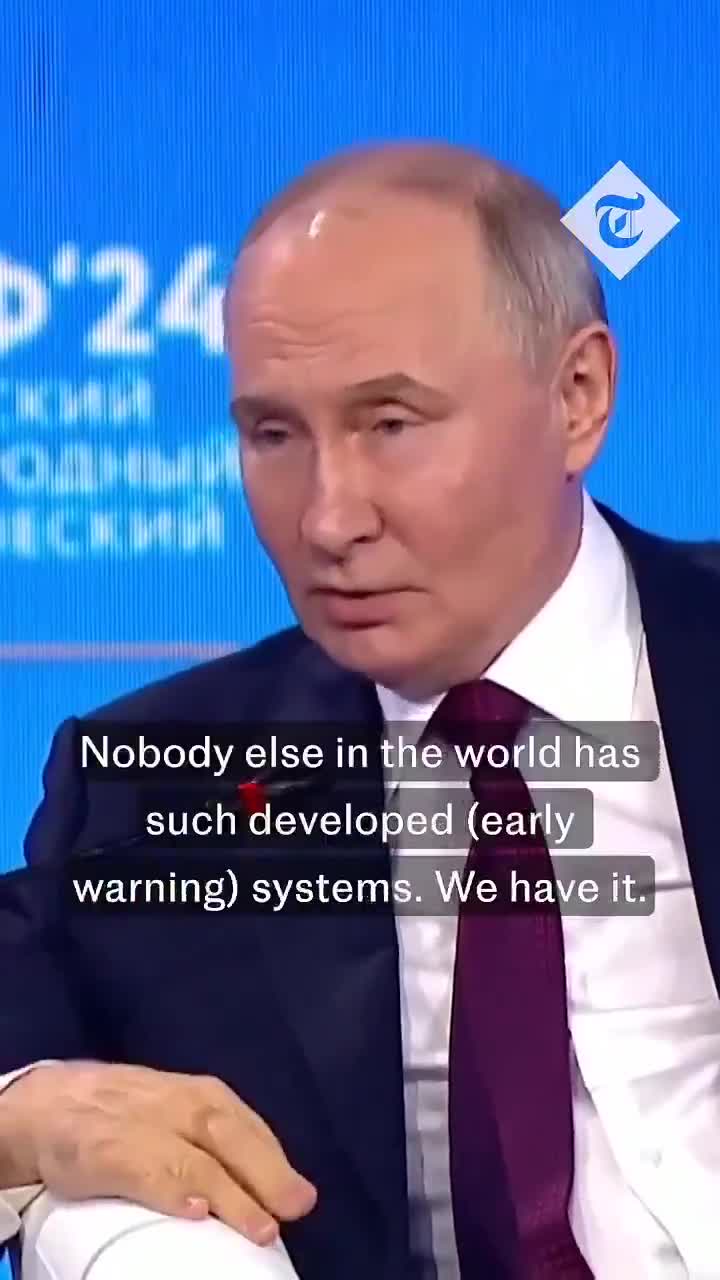 “Europe is less than defenceless - our Nuclear weapons are 3-4 times more powerful”  Putin warning to the West as Deep State owned puppets leaders continue to push for an all out hot war...