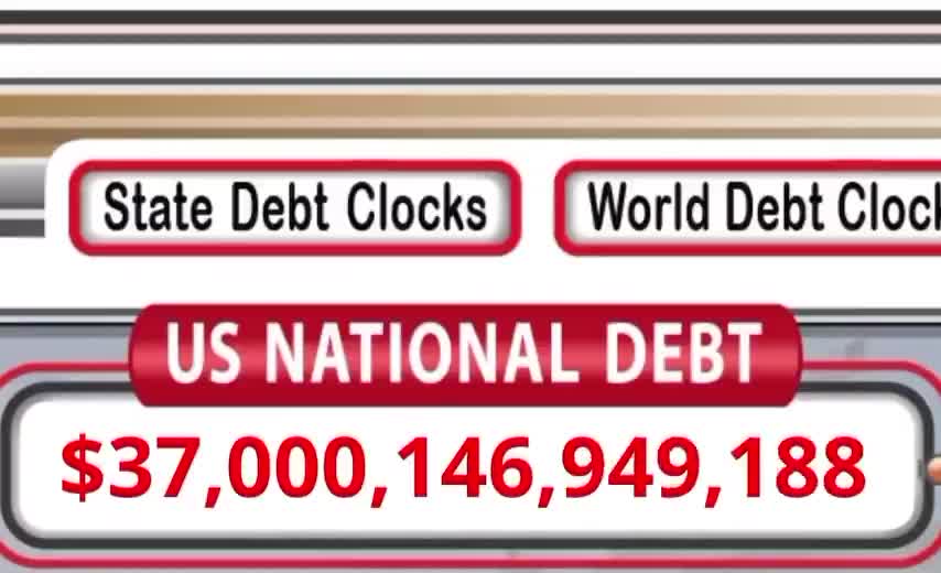 The U.S. National Debt has surpassed $37 Trillion